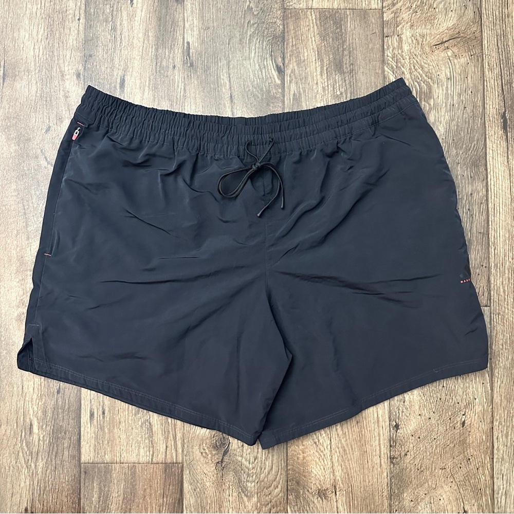 Adidas Basketball Woven Unisex Unlined Shorts Size 2XL Black